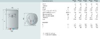 ARISTON zásobníkový ohřívač vody SHAPE ECO EVO 50 V elektrické ovládání a termostat   3626073